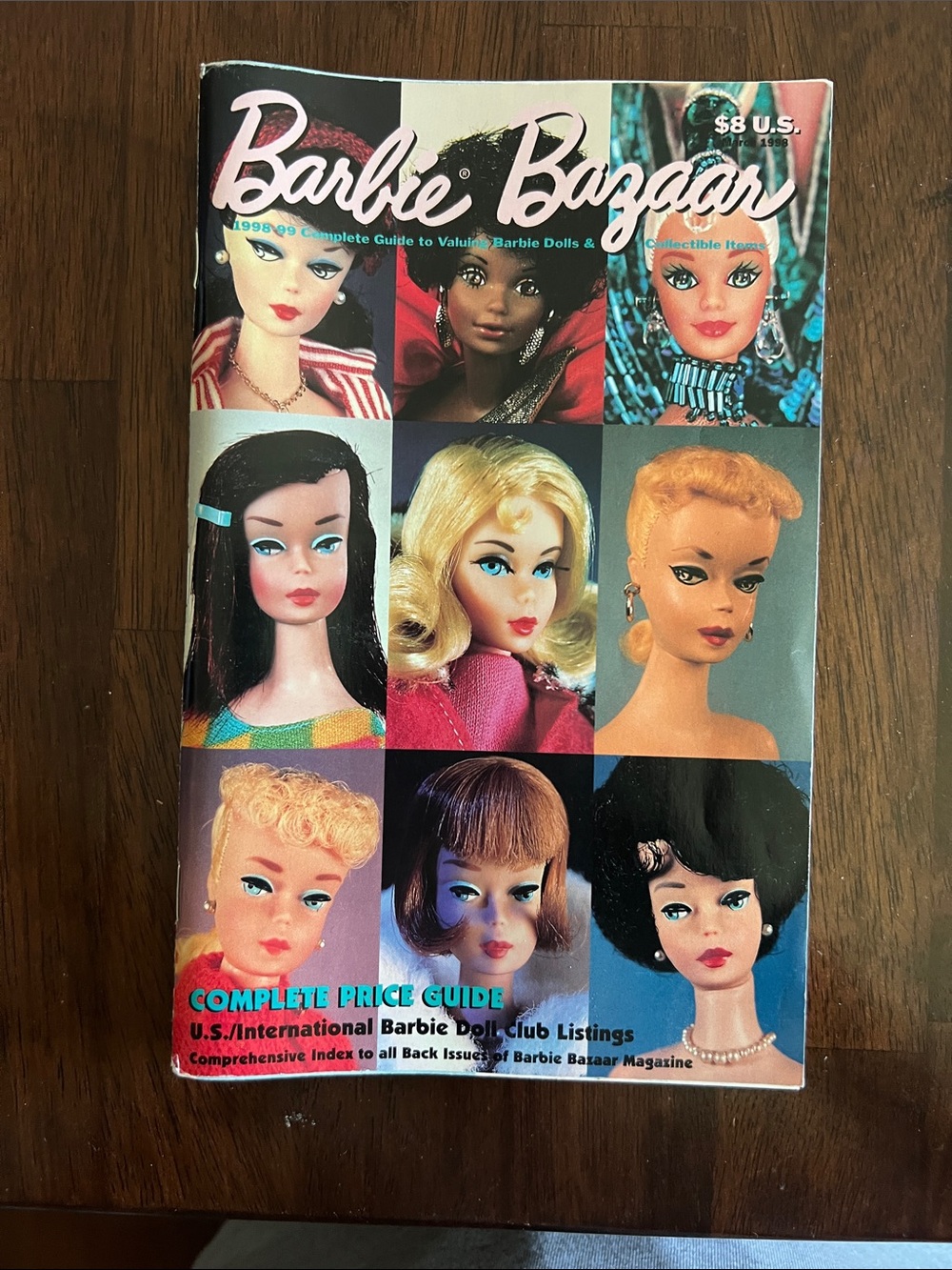 1998-1999 Barbie Bazaar Complete Price Guide - Barbie Doll Collector Book